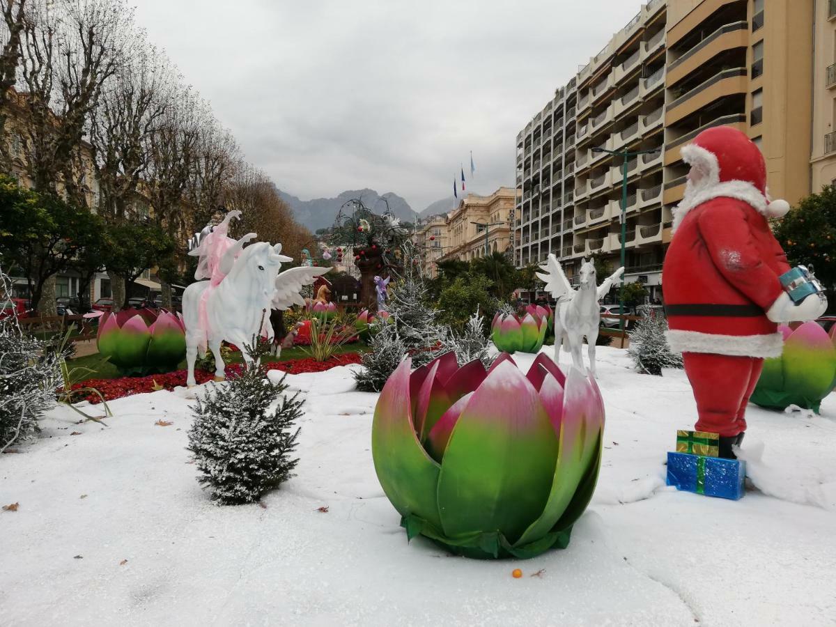 Appartement Le Cernuschi Rdc Mentone Esterno foto
